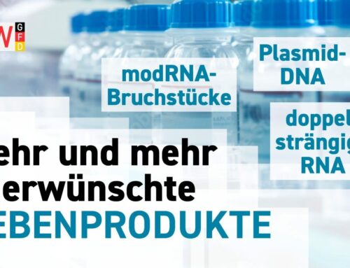 Plasmid-DNA, modRNA Bruchstücke, doppelsträngige RNA- Nebenwirkungen