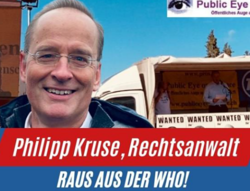 Phillipp Kruse und die Gefahr der WHO Verträge